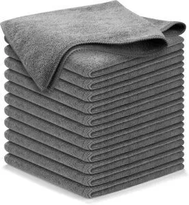 USANOOKS Microfiber Cloth Grey Set