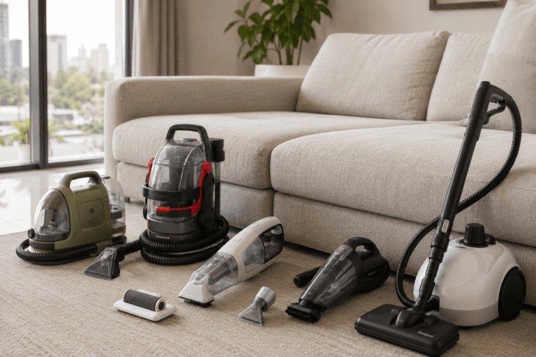 Upholstery Cleaning Tools guide for UAE homes
