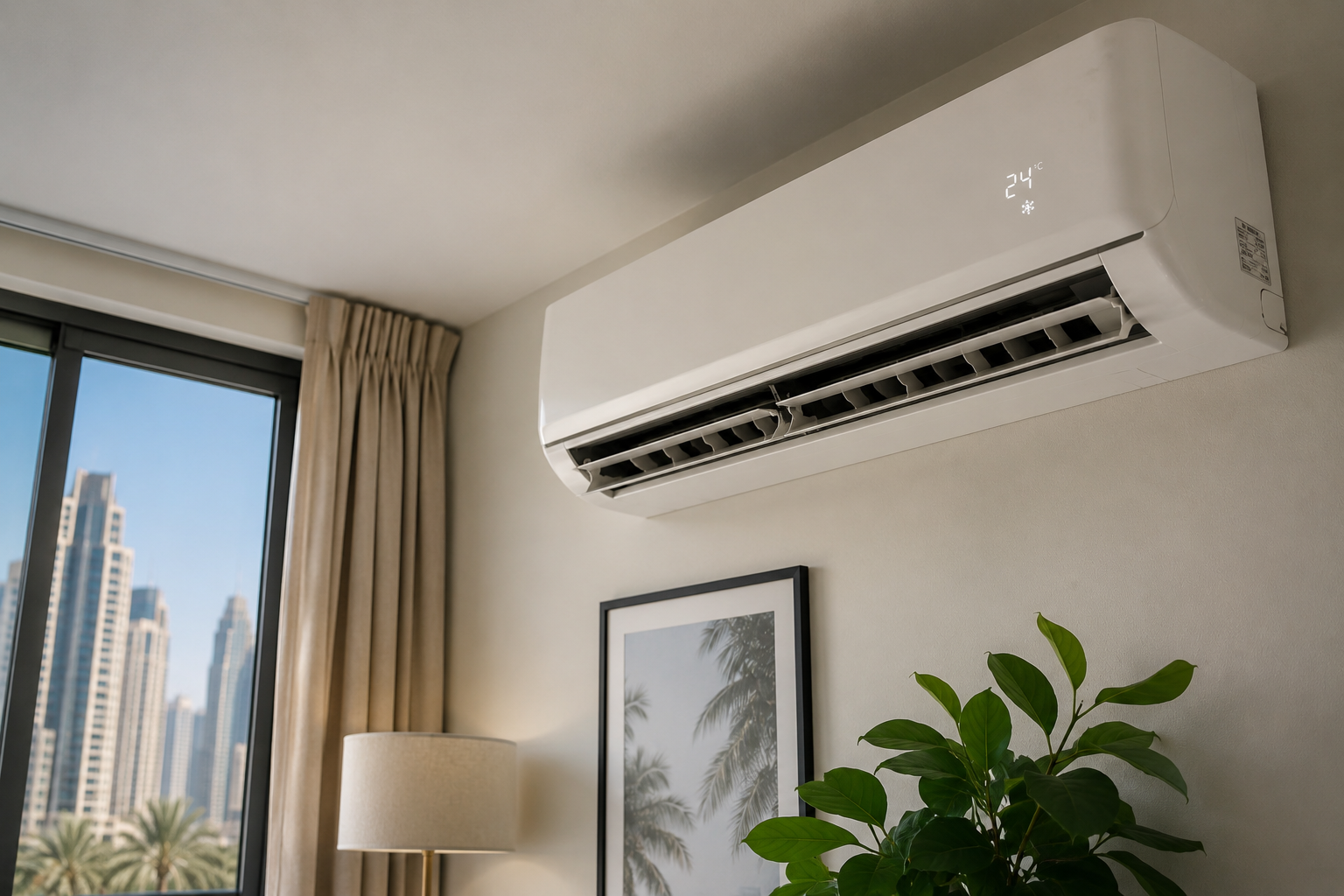 how often to clean AC filters UAE-1