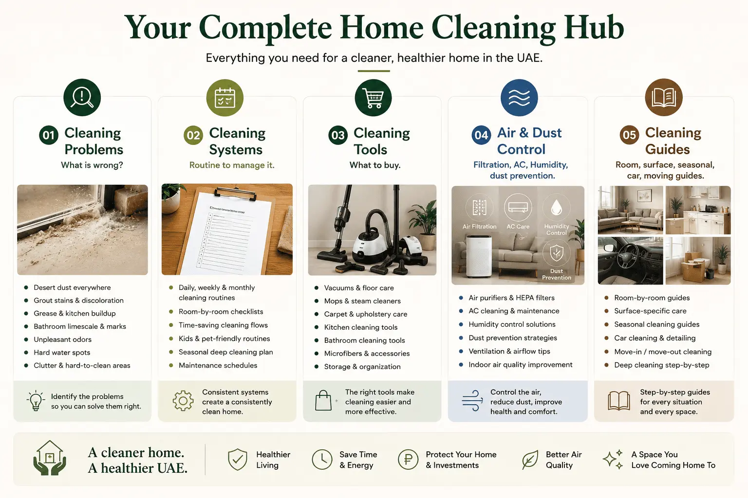 Your complete home cleaning hub - cleanlivinguae