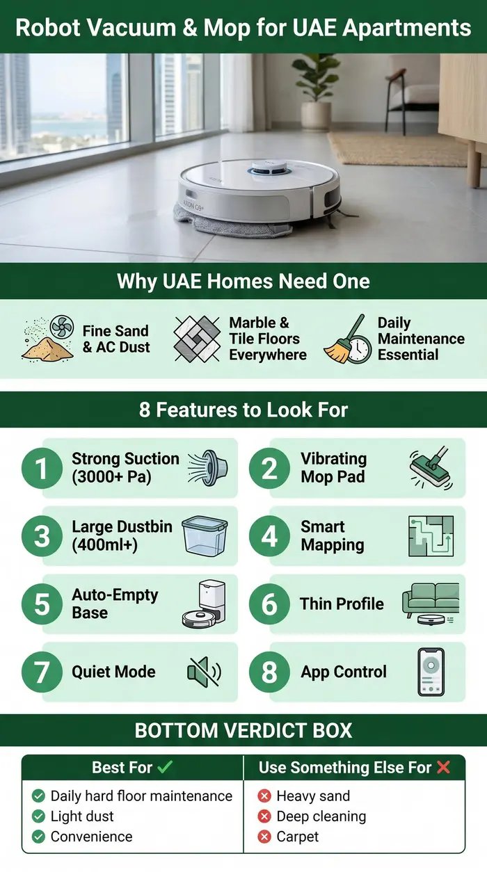 robot vacuum and mop