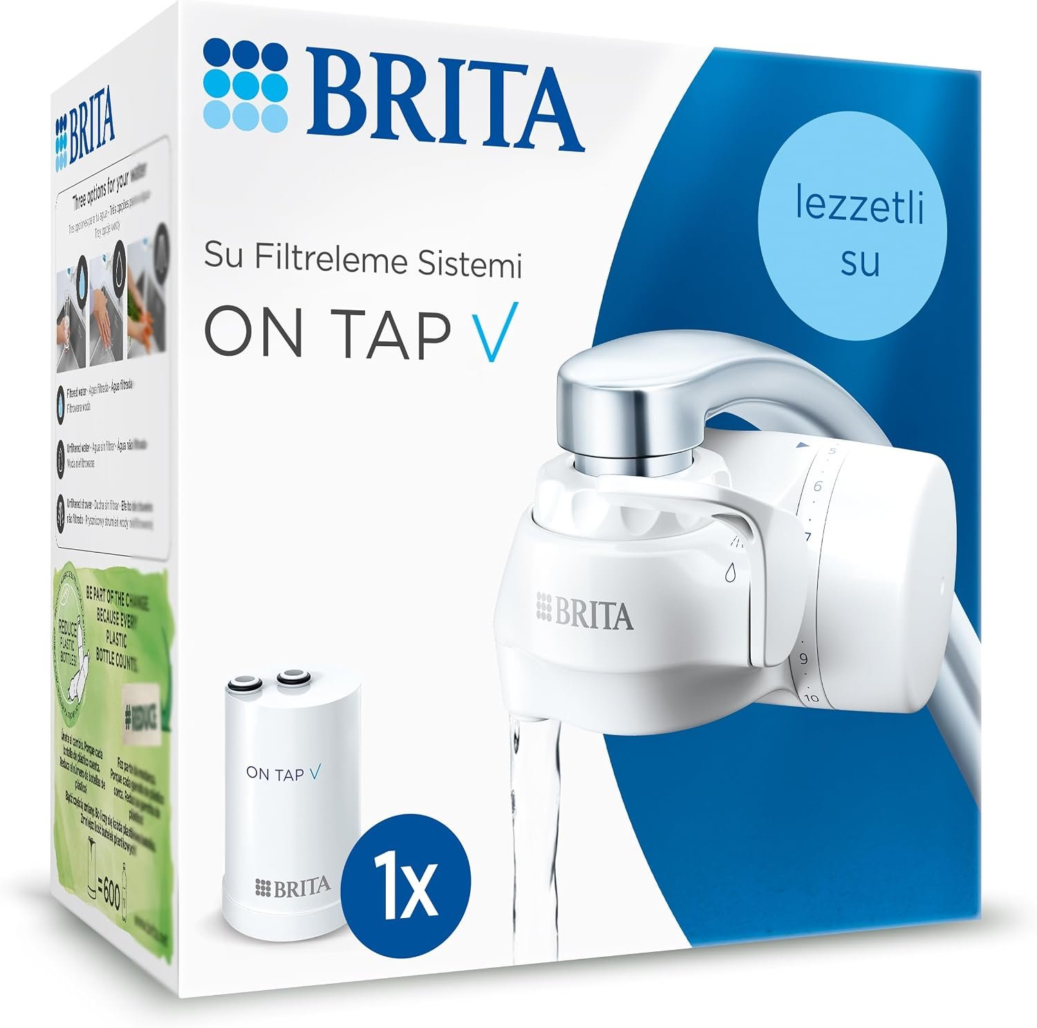 Brita ON TAP V CU CE2 faucet-mounted water filter
