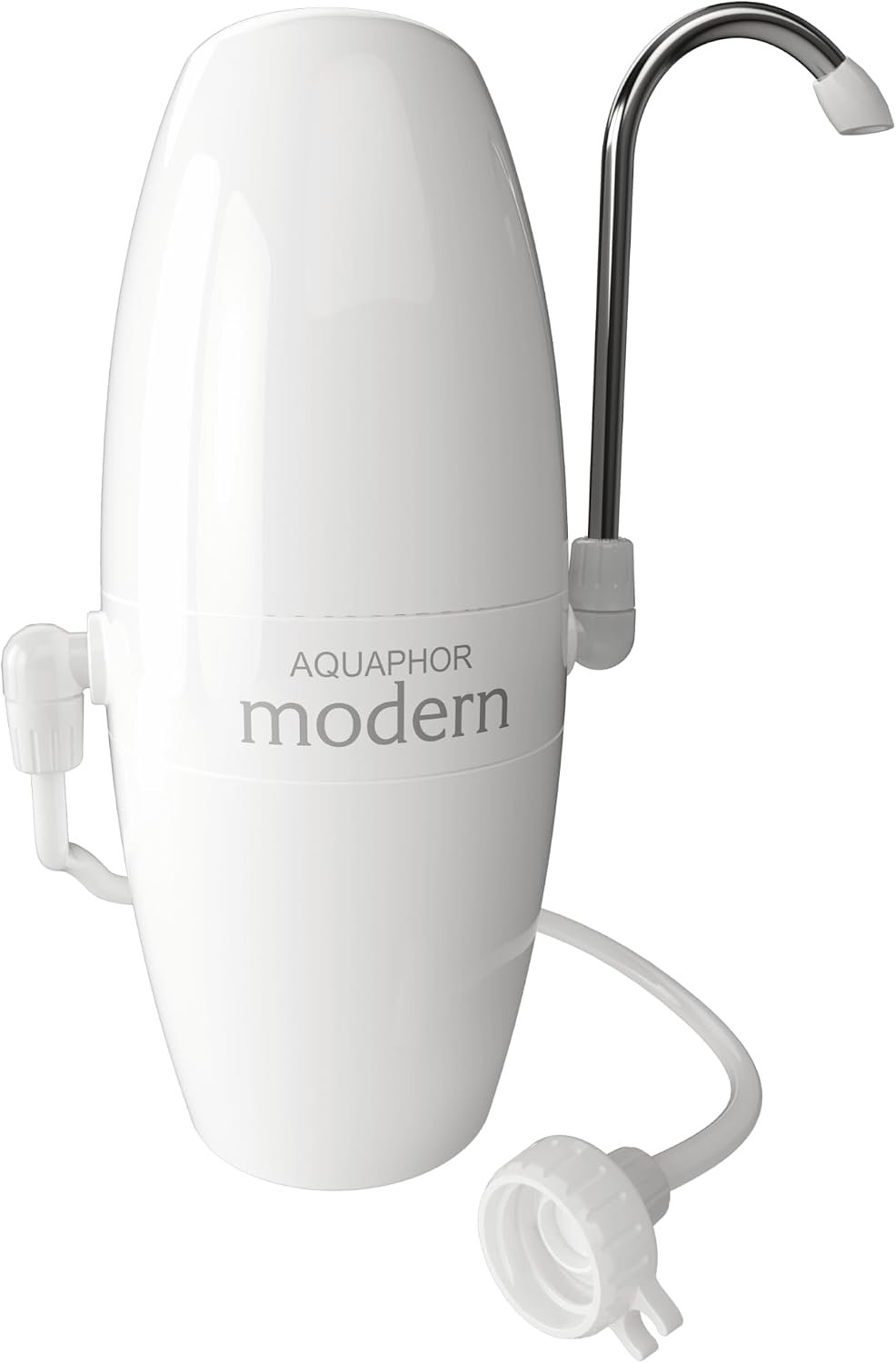 Aquaphor Modern countertop water filter with tap diverter hose
