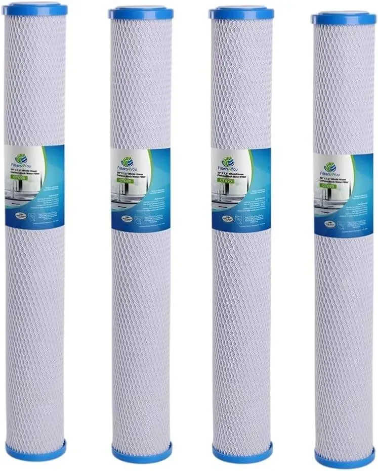 CFS 20 x 2.5 inch CTO carbon block water filter cartridges