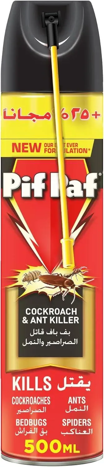 Pif Paf cockroach and ant killer insect killer spray 500 ml