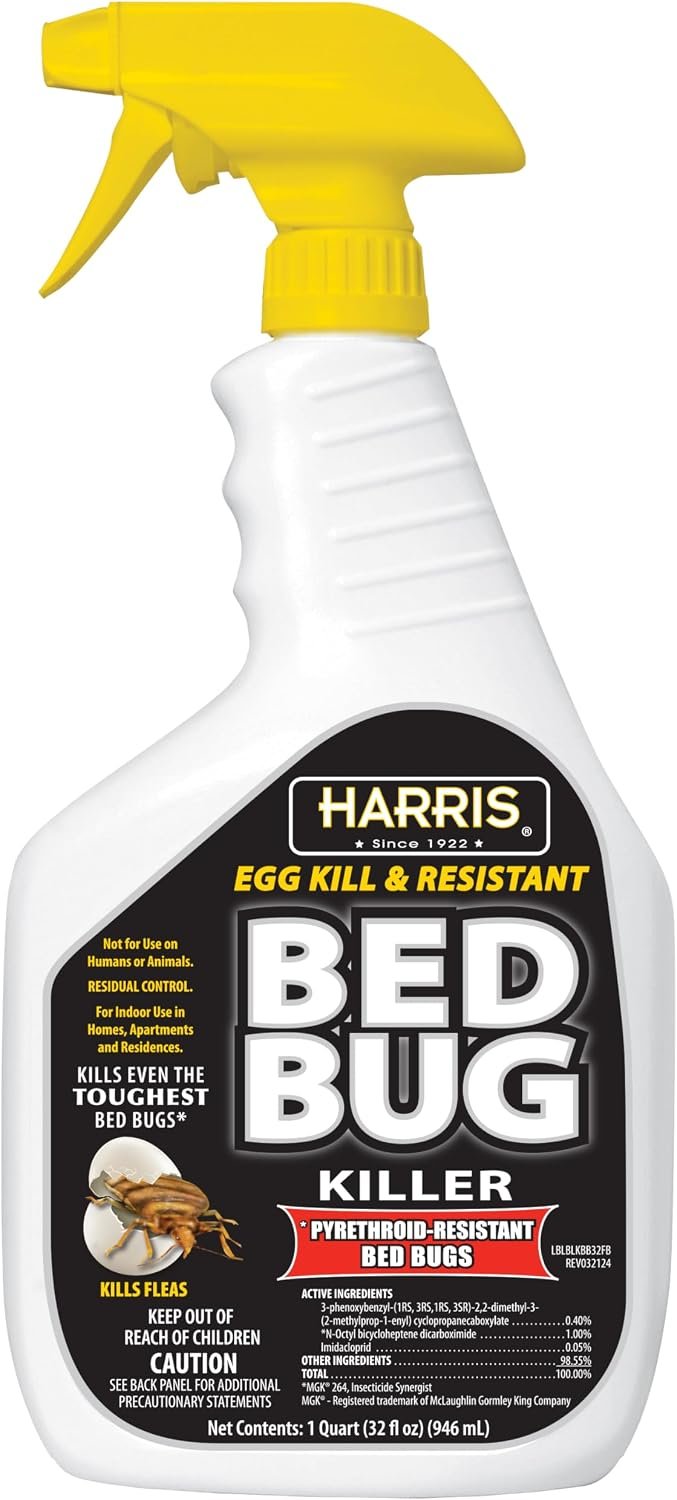 Harris Pyrethroid Resistant Bed Bug Killer 32 oz trigger spray