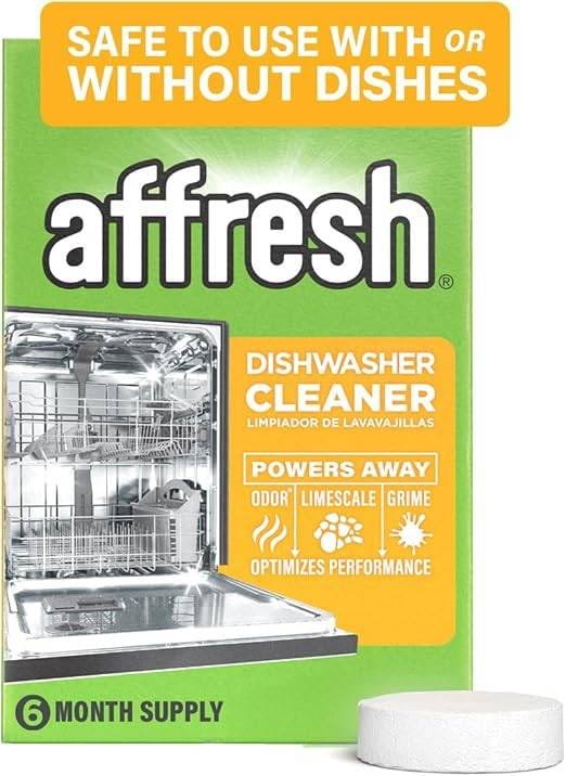 affresh dishwasher cleaner six-tablet pack