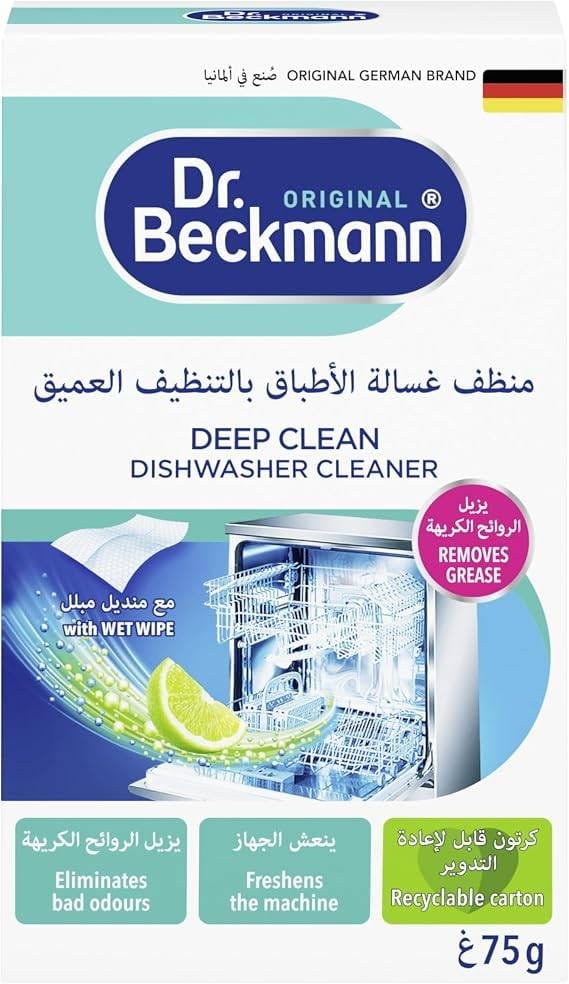 Dr. Beckmann dishwasher hygiene cleaner 75 g pack