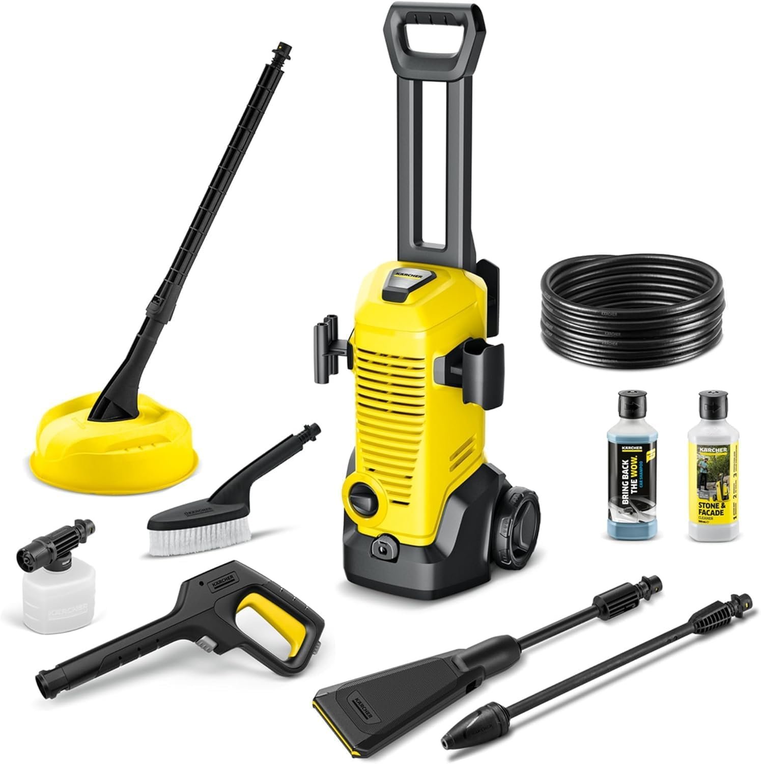 Kärcher K3 eco!Booster Car & Home pressure washer with supplied accessories