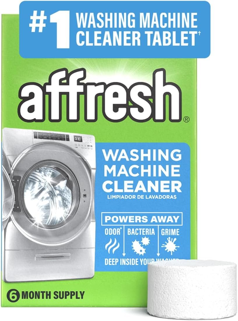 affresh washing machine cleaner six-tablet pack