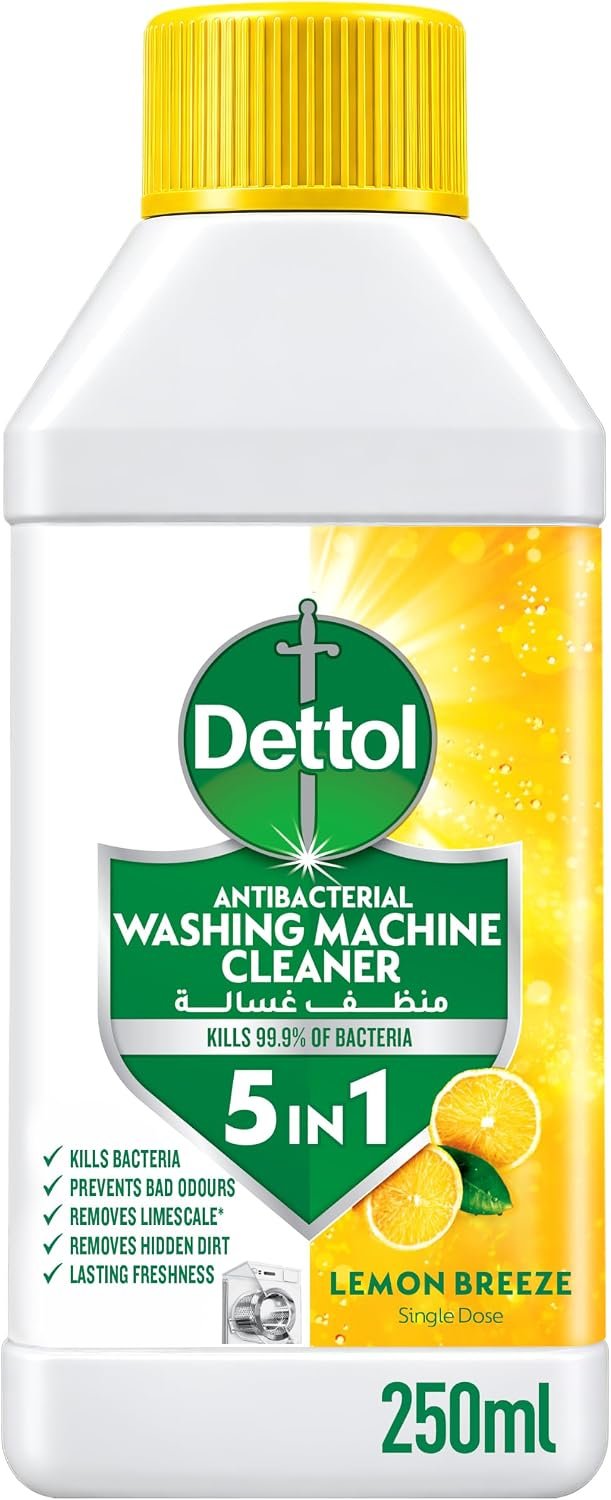 Dettol Lemon Breeze washing machine cleaner 250 ml bottle