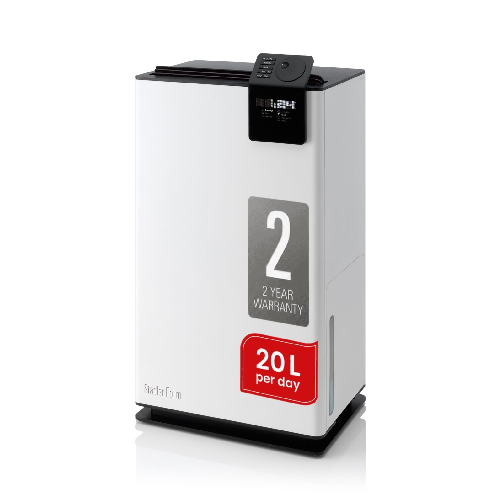 Stadler Form Albert A-041E 20L dehumidifier with digital control panel